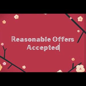 Don’t be shy make a reasonable offer!